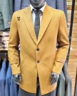 نیم پالتو خردلی