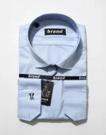 پیراهن کرپ دوشین آبی