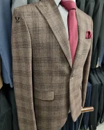 کت تک اروپایی شکلاتی - تصویر 2