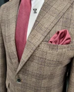 کت تک اروپایی شکلاتی - تصویر 3