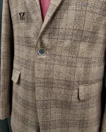 کت تک اروپایی شکلاتی - تصویر 4