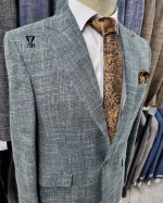 کت تک شانتون سبز روشن - تصویر 4