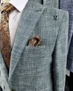 کت تک شانتون سبز روشن - تصویر 2