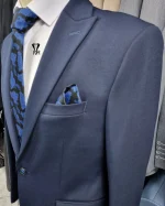 کت و شلوار کشی اسپرت سرمه ای - تصویر 4