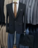 کت و شلوار کشی اسپرت مشکی