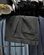 کت و شلوار کشی اسپرت مشکی - تصویر 3