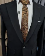 کت و شلوار کشی اسپرت مشکی - تصویر 5