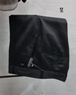 کت و شلوار کشی میله ای مشکی - تصویر 3