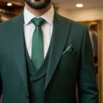 کت و شلوار مردانه بزایاق سبز (کپی) - تصویر 3